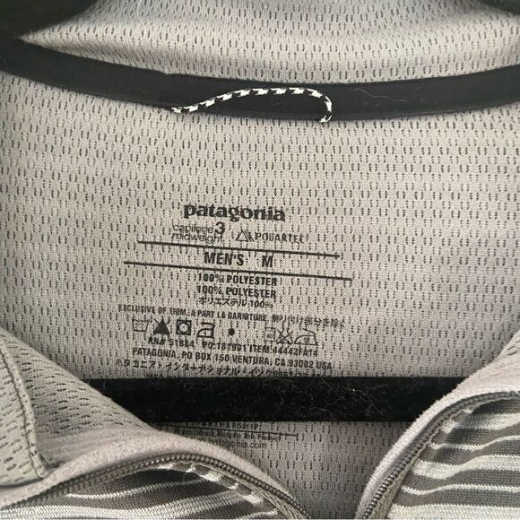 Patagonia capilene mid weight quarter zip size medium - Picture 4 of 5